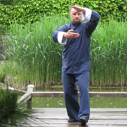 Markus Haunschild bei der Tai Chi Form Markus Haunschild bei der Tai Chi Form