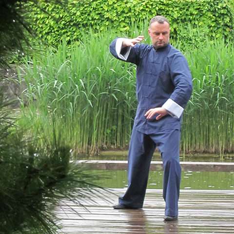 Markus Haunschild bei der Tai Chi Form Markus Haunschild bei der Tai Chi Form