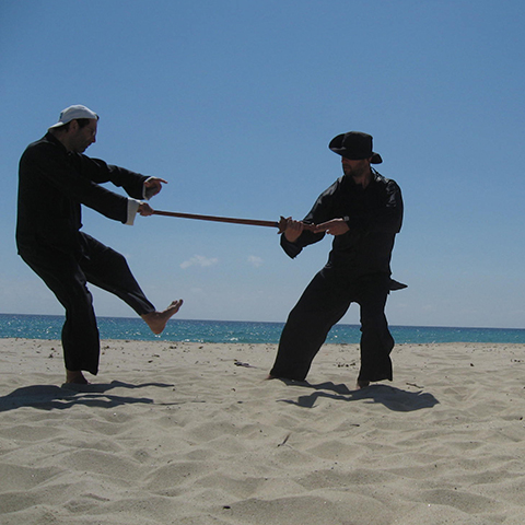 Markus Haunschild bei der Tai Chi Schwertform, Test Markus Haunschild bei der Tai Chi Schwertform, Test