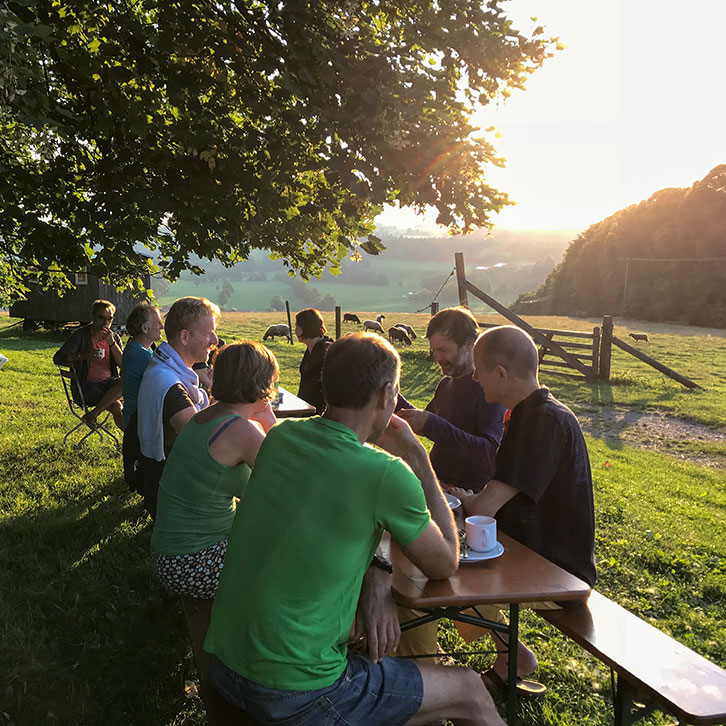 Abends Berghof Agatharied; Foto: Christine Rühmer Abends Berghof Agatharied; Foto: Christine Rühmer